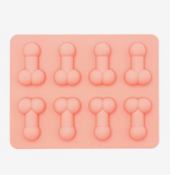 Изображение Форма силиконовая "18+", 5х14 см, розовый